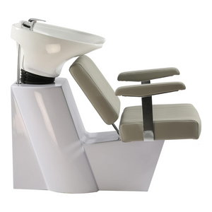 Gen'C Beauty Salon Shampoo Chair Station White SUM03