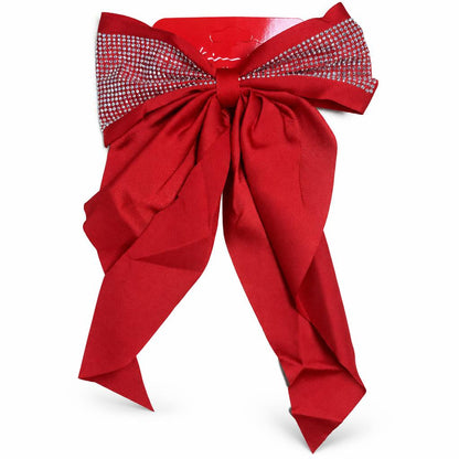 KIM & C Long Tail Bow Clip with Hotfix