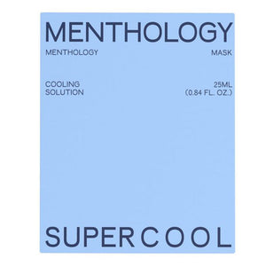 MENTHOLOGY Super Cool Mask (5 sheets)