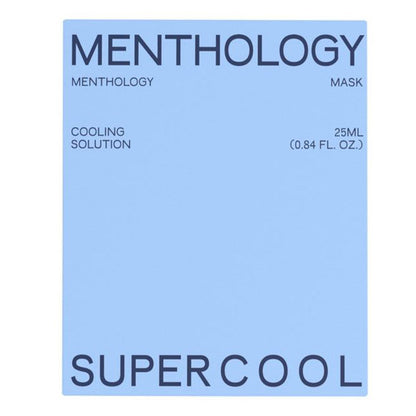 MENTHOLOGY Super Cool Mask (5 sheets)
