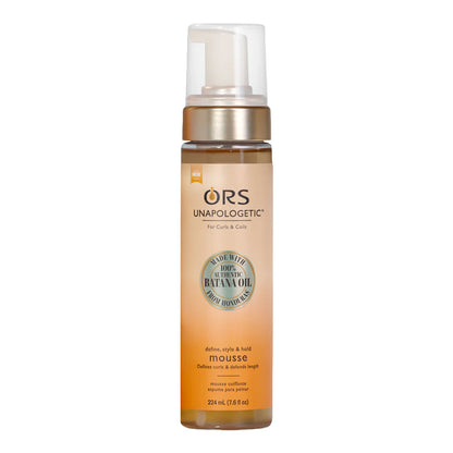 ORS Unapologetic Batana Oil Define Style Hold Mousse (7.6oz)