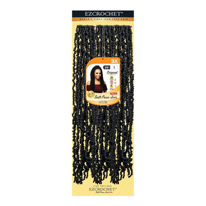 EZBRAID Ezcrochet 3X Soft Faux Locs Braid (26inch)