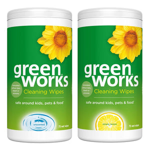 GREEN WORKS Cleaning Wipes (75ct)