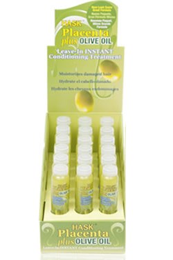 HASK HNP Placenta Leave-In Instant Conditioning Treatment Vial [Olive] (18ml)