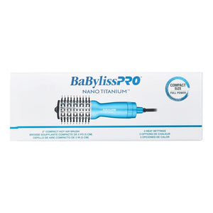 BABYLISS Nano-Titanium Compact Oval Hot Air Brush 2"