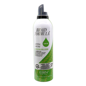 EBIN Braid Formula Setting Mousse (12.49oz) - Olive Oil