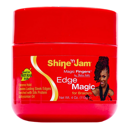 AMPRO Shine 'n Jam Magic Fingers Edge Control (4oz)