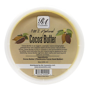 RA COSMETICS 100% Pure Cocoa Butter (8oz)