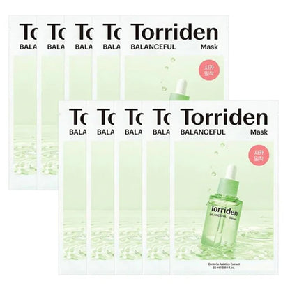 TORRIDEN Balanceful  Cica Mask (27ml X 10ea)