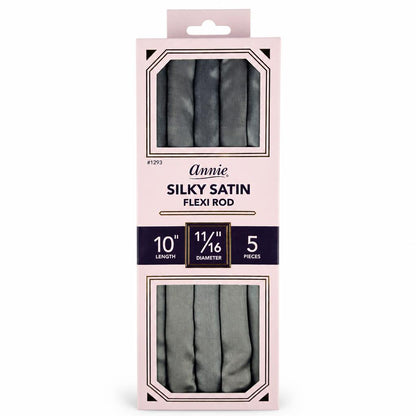 ANNIE Silky Satin Flexi Rod (10inch) - 11/16" Diameter 5ct