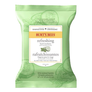 BURT'S BEES Refreshing Facial Towelettes (30ct)