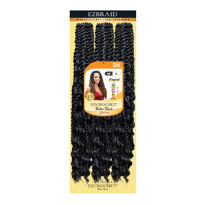EZBRAID Ezcrochet 3X Boho Twist Braid (18inch)