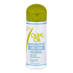 Olive Oil Thermashield Polisher bottle with green cap on a white background