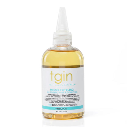 TGIN Miracle Styling Ayurvedic Hair & Scalp Oil (4oz)