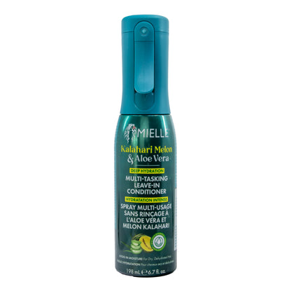 MIELLE Kalahari Melon & Aloe Vera Deep Hydration Multi Tasking Leave In Conditioner (6.7oz)