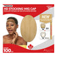 KIM & C Premium HD Stocking Wig Cap Bulk Pack (100pcs)
