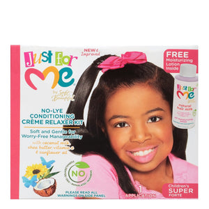 JUST FOR ME No-Lye Conditioning Creme Relaxer Kit