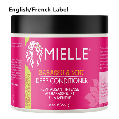 MIELLE Babassu & Mint Deep Conditioner (8oz)