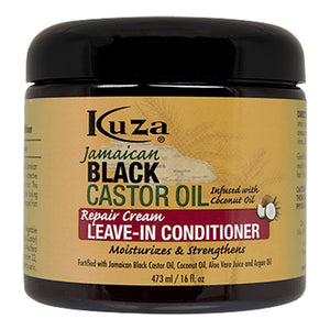 KUZA Jamaican Black Castor Oil Repair Cream Leave In Conditioner (16oz)