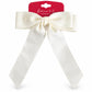 Barrette à nœud avec ruban long en satin KIM & C