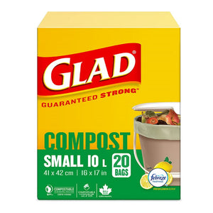 GLAD Compostable Bag [Small 10L]