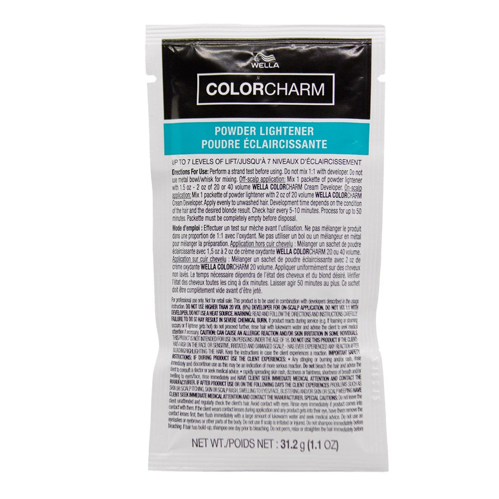 WELLA Color Charm Powder Lightener Packet (1.1oz)