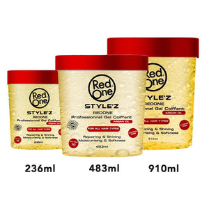 RED ONE Style'Z Professional Hair Gel [Argan Oil] (7.98oz)