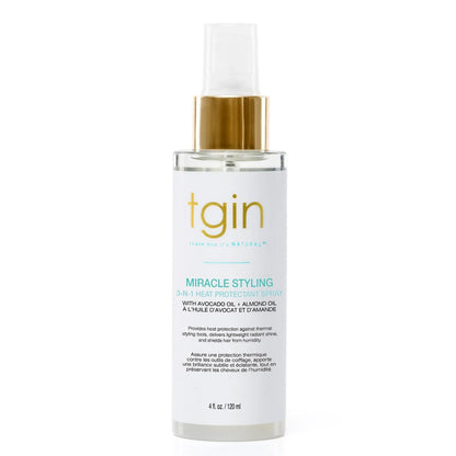 TGIN Miracle Styling 3 N 1 Heat Protectant Spray (4oz)