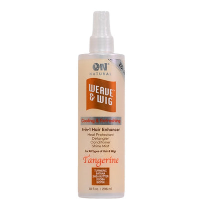 ON NATURAL Weave & Wig 4 In 1 Hair Enhancer Heat Protectant Detangler & Conditioner