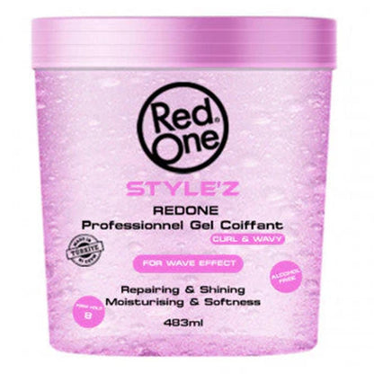 RED ONE Style'Z Professional Hair Gel [Curl & Wavy]