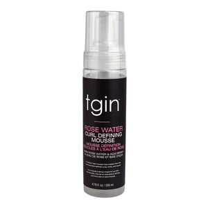 TGIN Rose Water Curl Defining Mousse (8oz)