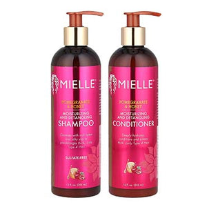 MIELLE Pomegranate & Honey DUO - Shampoo (12oz) & Conditioner (12oz)