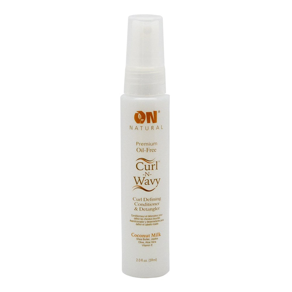 ON NATURAL Coconut Milk 4-In-1 Enhancer Curl Defining Conditioner & Detangler