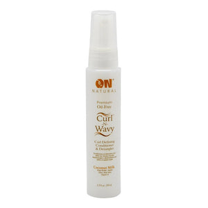 ON NATURAL Coconut Milk 4-In-1 Enhancer Curl Defining Conditioner & Detangler