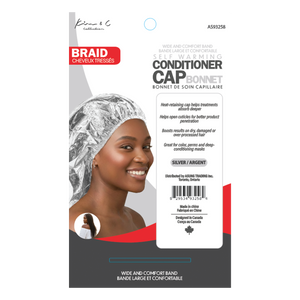 Kim & C Conditioning Treament Cap for Braid - Silver