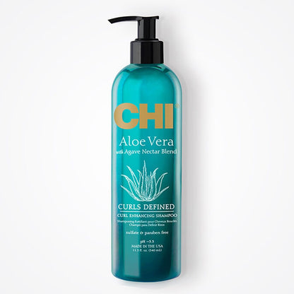 CHI Aloe Vera Curl Defined Curl Enhancing Shampoo (11.5oz)