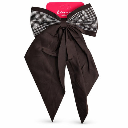 KIM & C Long Tail Bow Clip with Hotfix