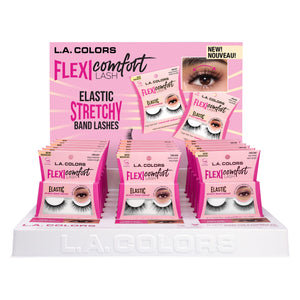L.A COLORS Flexi Comfort Lash Display (3skus x 6pcs) (CLAC534)