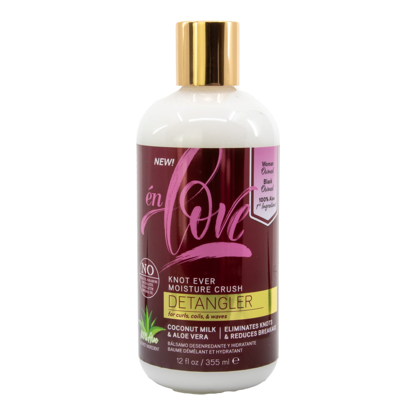 EN LOVE Knot Ever Moisture Crush Detangler (12oz)