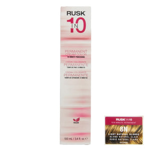 RUSK IN 10 Permanent Cream Color (3.4oz)