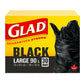 GLAD Black Garbage Bag