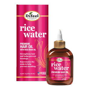 Difeel (Sunflower)  Rice Water Premium Hair Oil (2.5oz)