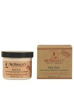 DR MIRACLES Hot Gro Hair & Scalp Treatment (4oz)