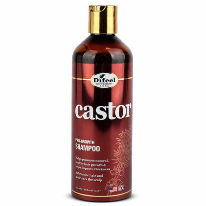 Difeel(Sunflower)  Castor Pro-Growth Shampoo (12oz)