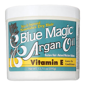 BLUE MAGIC Argan Oil Vitamin E Leave In Conditioner (13.75oz)
