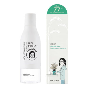 MIDHA Rice Pure Toner (6.76oz)