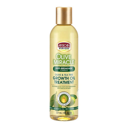 AFRICAN PRIDE Olive Miracle Growth Oil (8oz)