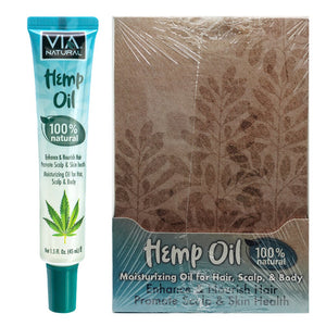 VIA NATURAL Hemp Seed Oil Treatment Tube (1.5oz)