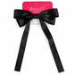 KIM & C Slim Ribbon Bow Clip with Long Tails