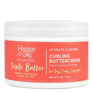 HAWAIIAN SILKY Triple Butter Hydrate & Define Curling Butter creme(12oz)